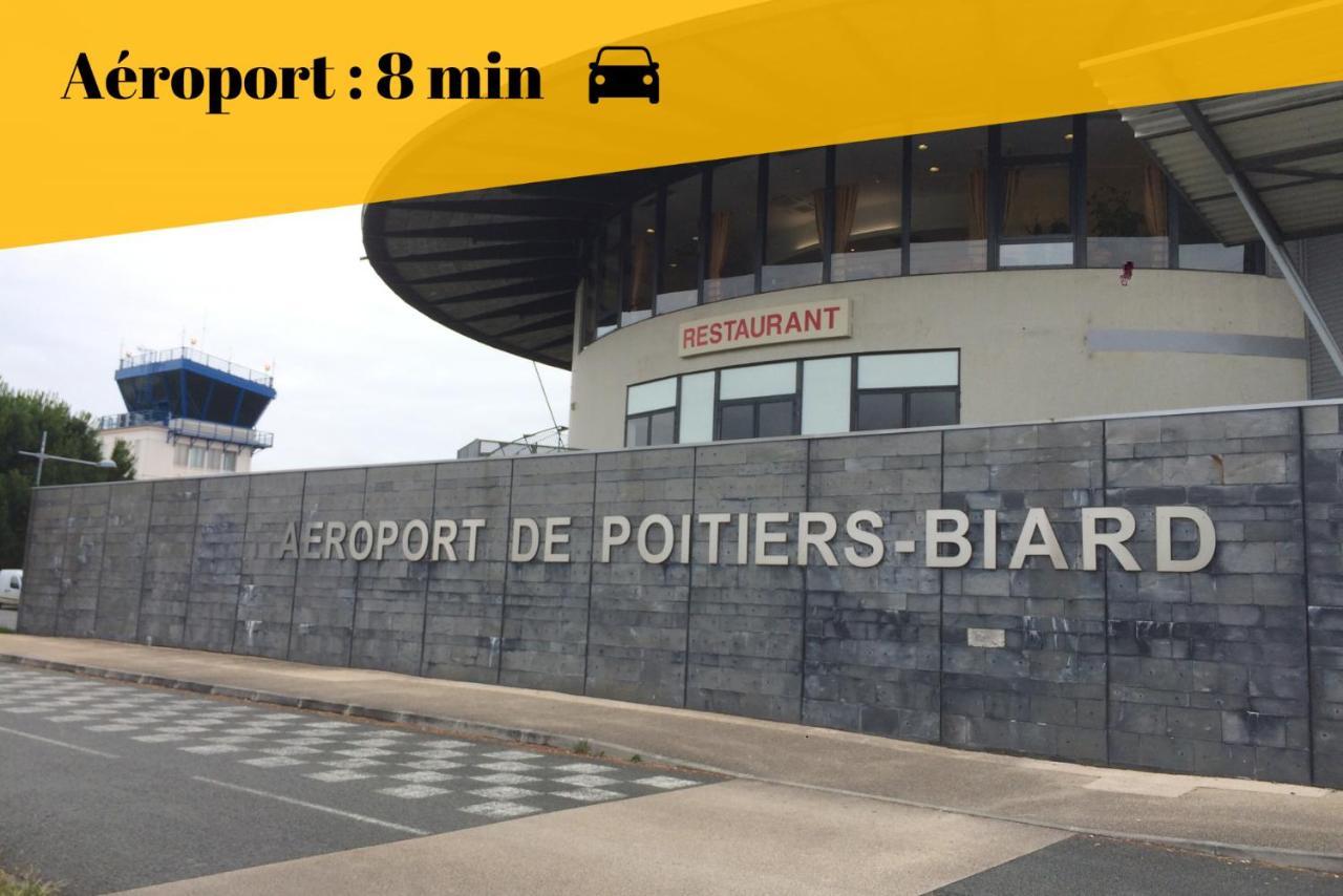 Le Duplex By Goodbnb - Proche Gare - 15Min Futuroscope Poitiers Bagian luar foto